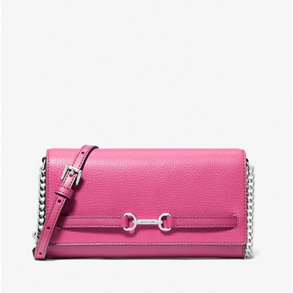 Carson Large Pebbled Leather Convertible Crossbody Bag